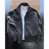 Chaqueta bomber transfronteriza para hombre, primavera y otoño, silueta de corte limpio, chaqueta corta tipo béisbol de trabajo