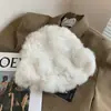 Sombrero de peluche para mujer, sombrero de pescador de pelo de conejo, nuevo sombrero de peluche de invierno 2023, cálido, para cabeza grande, cara pequeña, peludo