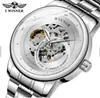 T-Winner Victory 339 Moda Europea y Americana Corte Hueco Reloj para Hombre Negocios Automático Mecánico Transfronterizo Nuevo Producto