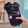 Nuevos Guantes de Esquí Cálidos de Invierno para Mujer, para Jugar en la Nieve al Aire Libre y Ciclismo, a Prueba de Frío, a Prueba de Viento, Forrados de Felpa, Guantes Gruesos de Cinco Dedos
