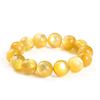 Jingde Jewelry Pulseira de Lepidolita Dourada Natural Cristal Transparente Gelo Simples Pulseira de Alta Qualidade Fornecedor de Atrações Turísticas