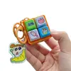 Llavero Colgante Auténtico de Crayon Shin-Chan con Botones Electrónicos de Cuatro Cuadrículas y Sonido Divertido, Juguete de Teclado al por Mayor