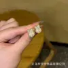 Brincos de Pérola com Laço Inlaid de Diamante na Agulha de Prata S925 Estilo Literário, Femininos, Super Brilhantes, High-End, Doces e Modernos