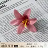 Flores de Lirio Pequeñas Simuladas, Pequeños Brotes de Lirio del Valle de 7 cm, Cabezas de Orquídeas Pequeñas, Producción de Tocados para Minorías Étnicas, Decoración de Cajas de Regalo