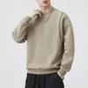 Ropa para Hombre Fengshe / Nuevo Otoño-Invierno Retro Japonés Suéter Versátil para Hombre Diseño de Retazos Manga Larga Holgada Sudadera