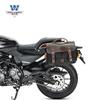 Carro de pele Lobo adequado para bolsa lateral Harley X350 bolsa de lona bolsa para computador de negócios pasta modificação com suporte de liberação rápida Especial