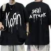 Camiseta de Algodão Tamanho EuropeuDorn Musik Konzert Rockband Welise Tshirt