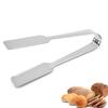Pinza para barbacoa de acero inoxidable pinza para barbacoa pinza para pan espátula para bistec de buffet pinza para alimentos herramienta para hornear