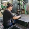 Barril Metálico para Pediluvio Bandeja Estante de Pie para Interiores y Exteriores Base para Tanque de Gas de Acero Estante para Botellas Rueda Universal Estante para Macetas de Plantas