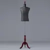 Maniquí de cuerpo entero para exhibición de ropa de hombre, maniquí de tienda de ropa, maniquí de medio cuerpo, soporte para maniquí de traje, ropa formal, soporte para escaparate