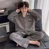 Conjunto de Pijama Quente Espesso De Rong Outono e Inverno para Meninos Roupas de Casa Finas de Lã Estilo Novo 2026 Desenho Animado Menino