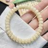 Cuentas de tableta rosas corte recto pulsera de raíz de Bodhi femenina cuentas de Bodhi Zi Wenwan cuentas de Buda estudiante placa juego pulsera silenciosa al por mayor