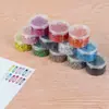 Alfileres de Seguridad de Alambre de Acero Coloreado Pintado en una Caja, Etiquetas para Ropa, Alfileres de Seguridad, Alfileres de Seguridad para Joyería de Color Caramelo de Alta Dureza