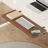 Tablero de Extensión para Escritorio Oficina Escritorio Perforación-Gratis Ampliación Extensión Artefacto Escritorio de Computadora Plegable Bandeja para Teclado