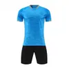 Camisas de futebol personalizadas para comércio exterior na Amazon, camisas de futebol com absorção de suor e secagem rápida, camisas de competição e treino para adultos e crianças