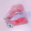 Piercing Labial Zircônia em Forma de Cruz, Ornamento Labial Super Brilhante em Aço Inoxidável, Piercing de Hélix Espiral Externo, Piercing de Cartilagem da Orelha com Base Plana, Piercing Corporal