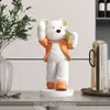 Celebridade da Internet Urso Violento Enfeites de Mesa Sala de Estar Gabinete de TV Entrada Bar de Vinhos Decoração de Casa Presente de Inauguração