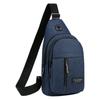 Bolsa de Ciclismo Multifuncional Bolsa de Pecho Bolso Cruzado para Hombre Bolso de Hombro Casual de Tela Oxford Bolsa de Pecho Moderna y a la Moda