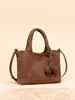Bolso Nuevo de Piel Suave Tejido a Mano, Bolso de Mano, Bolso de Hombro, Bolso Cruzado para Mujer, Diseño de Nicho, Bolso Cesta de Moda y Versátil