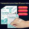 Curativo transparente à prova d'água curativo invisível household respirável torniquete para feridas adesivos anti-desgaste para calcanhar do pé 100 peças