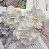 Ventas Directas de Fábrica Césped Artificial Flor de Peonía Flor de Mariposa Recuerdo de Boda Flor Decorativa Cabeza de Flor Flor para Zapatos Flor para Sombrero Accesorios