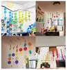 Película Fosca Hexagonal Cor Transparente Divisória Penduricalhos para Cenário, Tintas e Suprimentos para Decoração de Festas