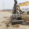 Excavadora Hidráulica Doble Grande Shell 360 Rotación de Accesorio Shell Cubo Gancho Máquina Volumen Cubo Artículo Predeterminado Excavadora