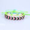 Pulsera Trenzada de Concha con Hilo Encerado Impermeable Estilo Bohemio Más Vendida de Amazon Juego de Tres Piezas Stock Listo del Fabricante