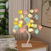 Lámpara de árbol de rosas artificiales LED transfronteriza, nuevo producto de iluminación de Amazon, luz nocturna de ambiente para habitación, lámpara decorativa creativa