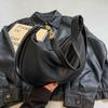 Bolso Grande de Mujer 2026 Nuevo Modelo Alta Calidad Nicho Otoño e Invierno Retro Hombro Cruzado Popular Bolso Dumpling