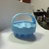 Entrega transfronteriza de TEMU de nuevo cepillo para champú para el cuero cabelludo, cepillo masajeador de cabeza, peine para champú, cepillo para champú de gel suave