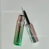 Tubo de gloss para lábios de 1ml, tubo vazio para tintura de sobrancelha, tubo redondo reto, tamanho curto, frasco aplicador, material de embalagem cosmética, fábrica de Ningbo