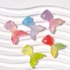 Gradiente de Glitter Fino Cauda de Sereia Acessórios de Resina DIY Cola Cremosa Capa de Celular Presilha de Cabelo Artesanal Elástico de Cabelo Fivela de Sapato Decoração