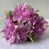 Mei Yuan 7 Pintura al Óleo Fábrica de Dalias Flor Artificial Plantas Verdes Venta al por Mayor Decoración de Boda Dalia en Stock