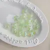 Cuentas Planas de Agujero Grande Estrella de Cinco Puntas con Brillo Fino UV Material para Cadena de Teléfono Móvil Accesorios para el Cabello Accesorios de Joyería Cuentas Sueltas Venta al Por Mayor