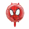 Balão do Homem-Aranha de Desenho Animado Decoração de Festa de Aniversário Tema Vingadores Balão de Filme de Alumínio para Crianças