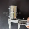 Manguito de Unión Galvanizado para Tubería de Acero de 4 Pulgadas Manguito para Pasar Cables Empotrado Directo SC100 Conector de Tubería de Acero Sin Soldadura