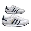 Zapatos de Hombre 2026 Nuevo Otoño Zapatos Casuales de Cuero para Hombre Estilo Coreano Modernos Versátiles Tenis Deportivos Tenis Blancos para Hombre