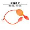 Yingying Experimental Pelota Inflable de Goma Simple y Doble Vejiga de Pelota Bomba Manual de Laboratorio Pelota de Presión Segunda Pelota de Succión Cuantitativa