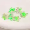Acessórios de Aplique de Flor de Cinco Pétalas Acrílica Perolada Coloridos para Brincos Artesanais DIY, Capa de Celular e Acessórios de Pingente