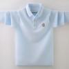 Camiseta para Niños Camisa Polo de Algodón de Xinjiang Talla Mediana y Grande Ropa de Niño Manga Corta Cuello Solapa Estudiante Bebé Verano Top Guapo 8