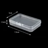 Caja Cuadrada Pequeña Transparente con Tapa, Caja de Herramientas, Manicura, Uñas Postizas, Caja de Plástico, Juguetes, Accesorios, Caja de Embalaje para Exportación Transfronteriza