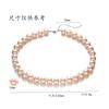 Colar de Pérolas Shijia Estilo Francês Feminino Ins Elegante Contas de Cristal Moda Corrente para Clavícula Colar de Socialite Cyber Celebridade