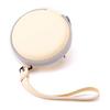 Bolsa dobrável para óculos compacta portátil portátil moda caixa de armazenamento de óculos de sol bolsa redonda de fone de ouvido EVA com zíper