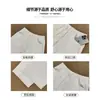Pantalones de Trabajo Blancos para Mujer, Nuevo Estilo Primavera y Otoño 2026, de Cintura Alta, Adelgazantes, Multibolsillos, Pierna Ancha, Pantalones Casuales Sueltos, Pantalones Curvos