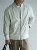 Chaqueta Deportiva Casual Ligera para Hombre 2026 Primavera y Verano Nuevo Estilo Retro Textura Ligeramente Arrugada Agradable al Tacto Transpirable Ajuste Delgado