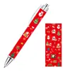 Bolígrafo de Papel para Liar Rosa Girly de Aspecto Elegante con Lazo y Corazón Navidad Halloween Día de San Valentín Bolígrafo de Papel para Liar