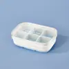 Molde Criativo de Silicone de Grau Alimentício em Formato de Concha para Uso Doméstico, Bandeja de Gelo DIY, Molde para Picolé, Ferramenta para Fazer Gelo no Freezer