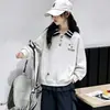 Conjunto de Sudadera para Niñas 2026 Nueva Moda de Otoño Estilo Coreano para Niños Mayores, Camisa Base de Cuello Revuelto para Niños Conjunto de Dos Piezas Moderno