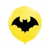 Paquete Temático de Batman Transfronterizo Fiesta de Cumpleaños Set de Fiesta Decoración Globos de Látex Impresos de 12 Pulgadas